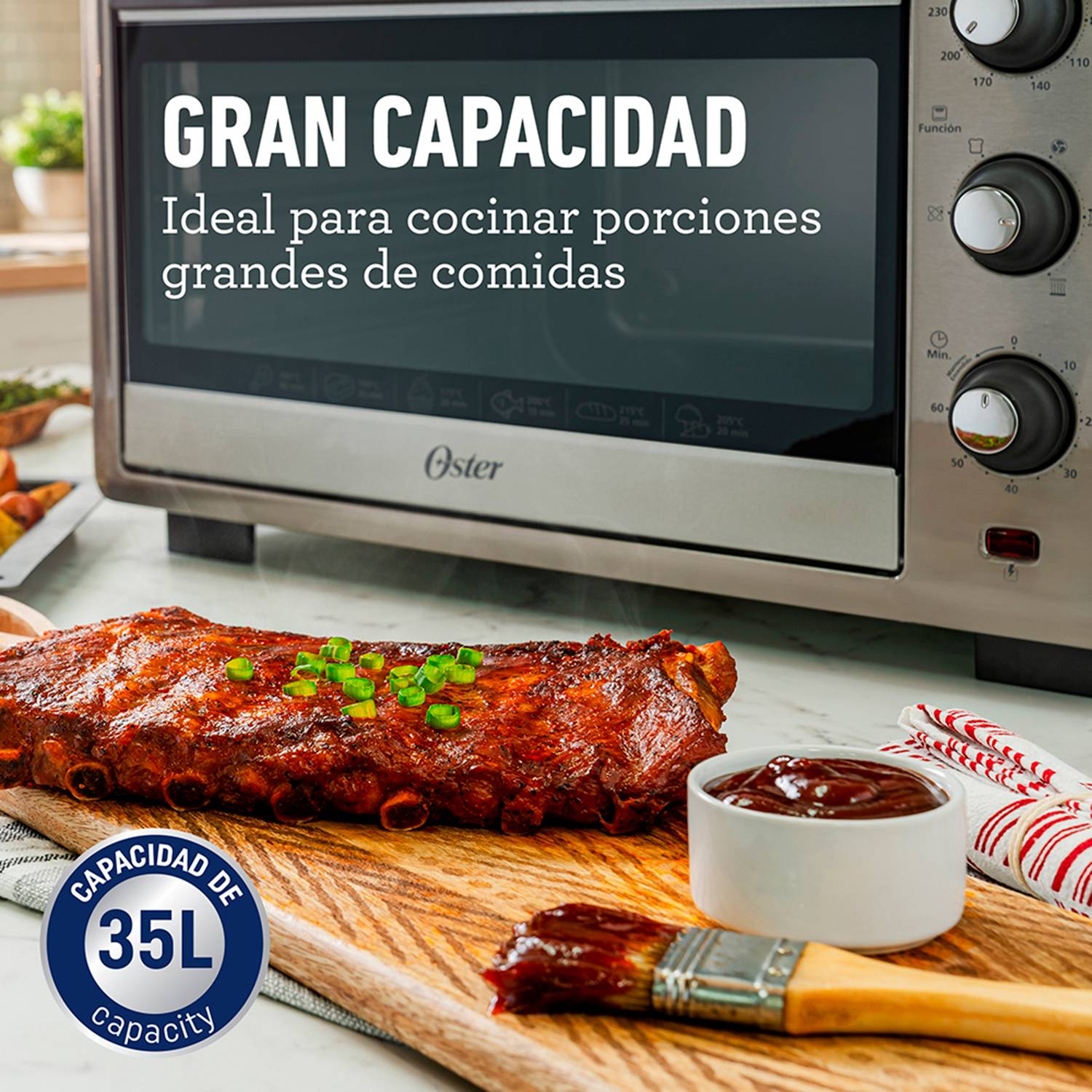  Freidora de aire de 4L 1500W freidora eléctrica de aire  caliente sin aceite con temperatura ajustable y función de temporizador  para freír, asar y hornear : Hogar y Cocina