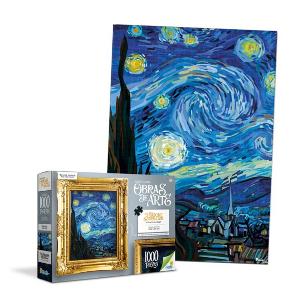 Rompecabezas Obras De Arte La Noche 1000pzs