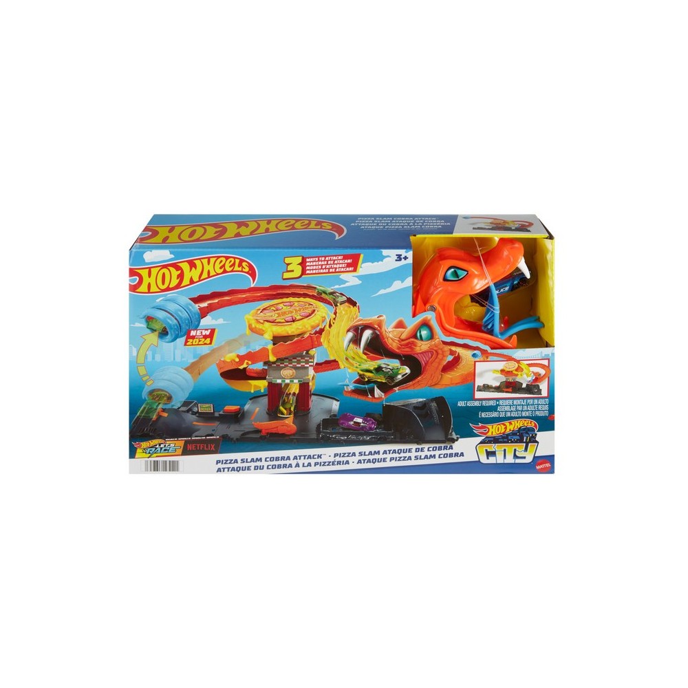 Slime Serpiente Hot Wheels City Pista De Cobra De Hot Wheels Hot