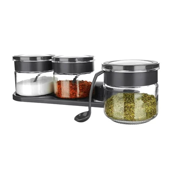 SET DE 3 ESPECIEROS CON TAPA Y BANDEJA 300ml - Image 6