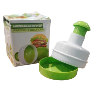 Molde plástico para hamburguesas