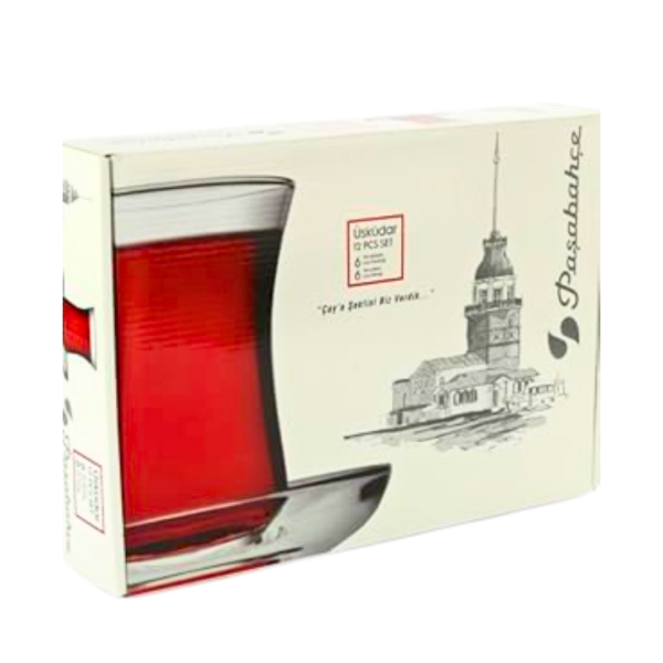SET VASOS Y PLATOS DE TÉ USKUDAR - Image 2