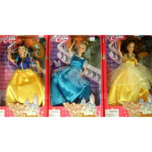 MuñecaPlástica 11.5 Princesas Famosas"
