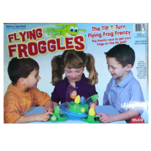 Juego Ranas Voladoras con Batería