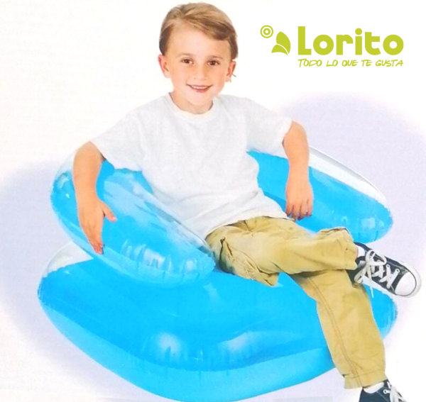 PUFF SILLA INFLABLE NIÑOS