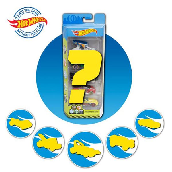 HOT WHEELS PAQUETE x 5