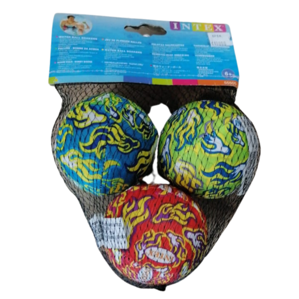 BOLAS SALPICANTES PISCINA X 3 UNI COLORES SURTIDOS - Image 3