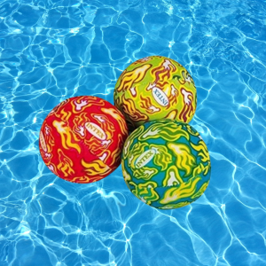 BOLAS SALPICANTES PISCINA X 3 UNI COLORES SURTIDOS