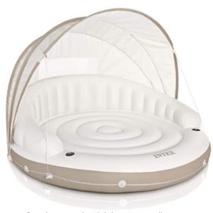 Isla Flotante Inflable con Sombra