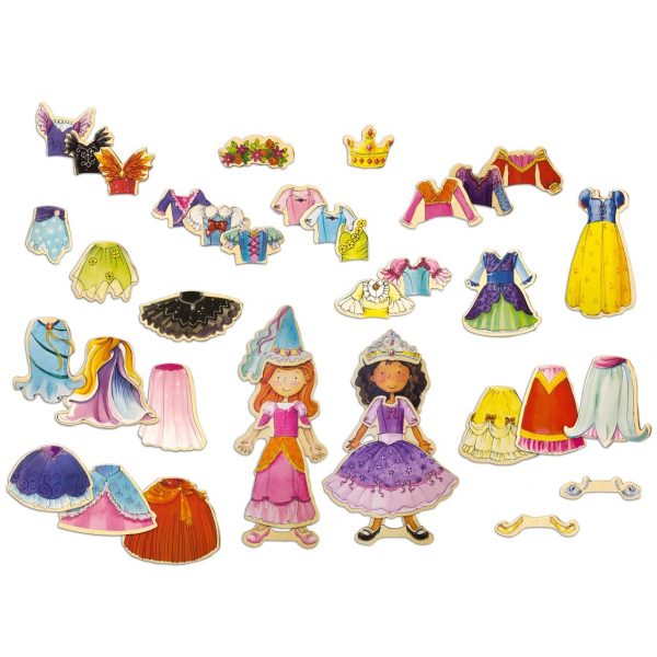 Juego Magnético Para VestirMuñecas - Princesas - Image 2