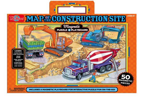 ROMPECABEZAS SET CONSTRUCCIÓN MAGNÉTICO