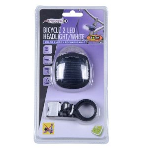 Luz led blanca carga solar