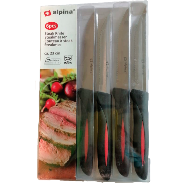 Set Cuchillos  para Carne alpina