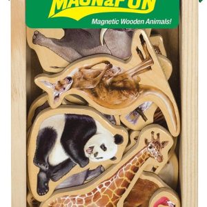 JUEGO DE MAGNÉTICO ANIMALES SALVAJES