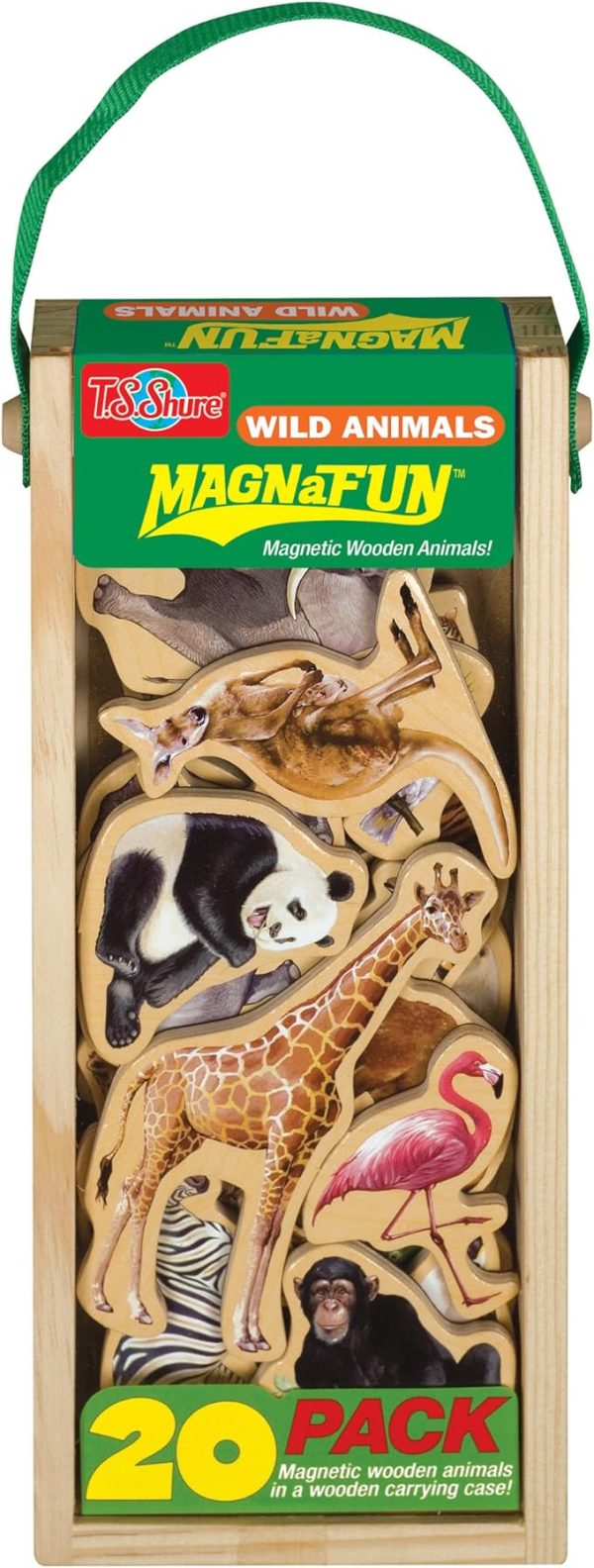 JUEGO DE MAGNÉTICO ANIMALES SALVAJES