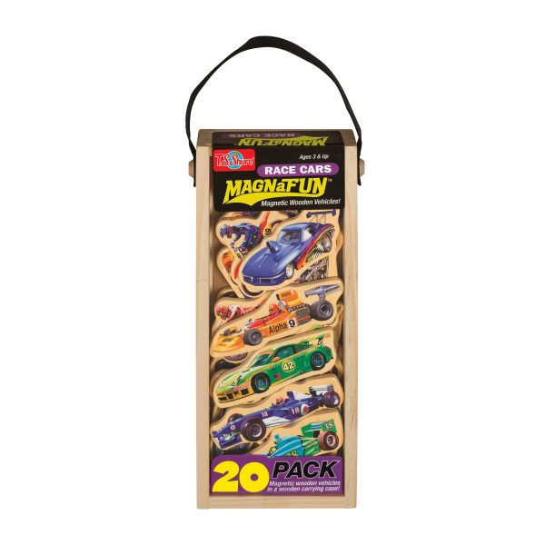 JUEGO DE MAGNÉTICO VEHICULOS CARRERA - Image 2