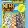 Juego de ajedrez magnético autos y motos
