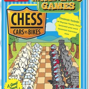 Juego de ajedrez magnético autos y motos