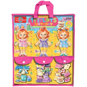 JUEGO DE MAGNÉTICO MUÑECAS CUMPLEAÑOS