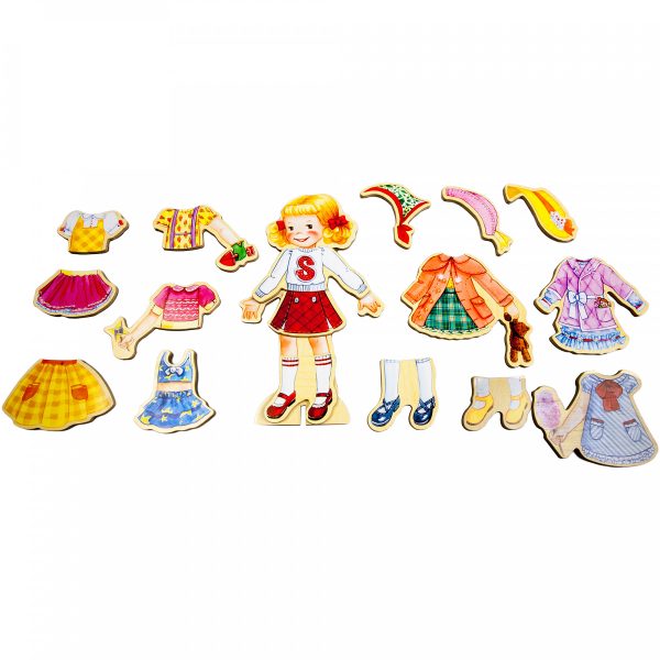 JUEGO DE MAGNÉTICO MUÑECAS CORAZON DULCE - Image 3