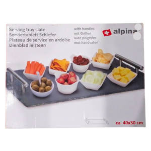 Bandeja pasabocas Alpina