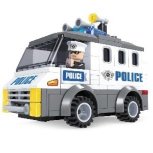 Camion de policia para construir 142 piezas