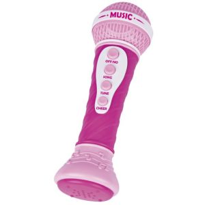 Micrófono de juguete con luces y sonidos
