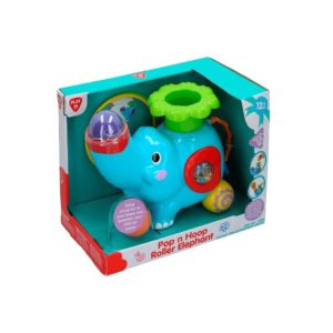 Elefante Didáctico Pop 'N Hoop Roller