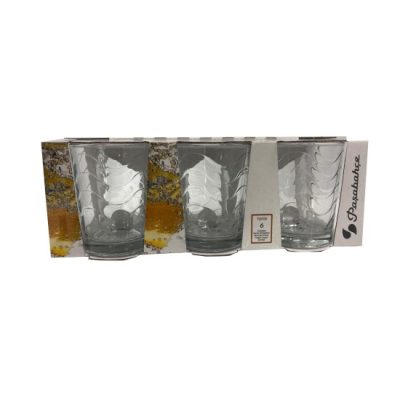 Set de 6 vasos Toros de 160 c.c.