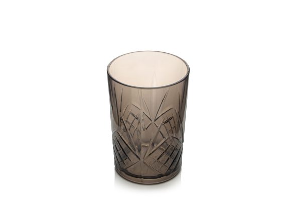 VASO BEBIDA LARGA TRANSPARENTE AHUMADO CHARISMA 410 ML