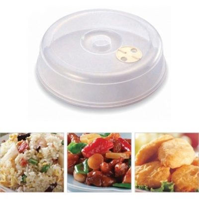Tapa Plástica pequeña para microondas