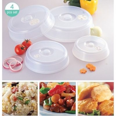 Set 4 Tapas para Microondas