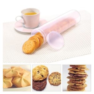 Contenedor Plástico Redondo para galletas