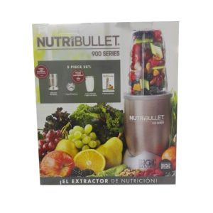 Licuadora Nutribullet 5 Piezas de 900 watts