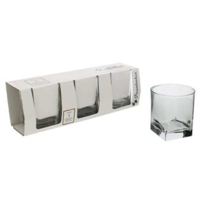 Set 3 vasos Carre Bebida Corta 310c.c.