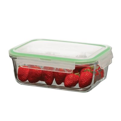 Contenedor de alimentos de 800cc con tapa de bloqueo