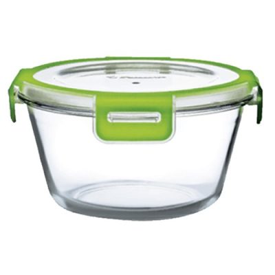 Contenedor de alimentos de 1050cc con tapa de bloqueo
