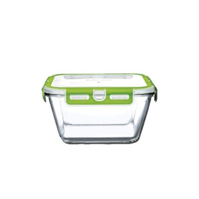Contenedor de alimentos de 2400cc con tapa de bloqueo