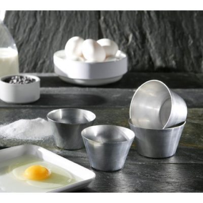 Flanera Lisa de aluminio 6 cms