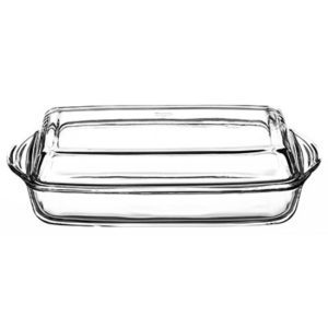 Refractaria rectangular Borcam con tapa 1950 c.c.