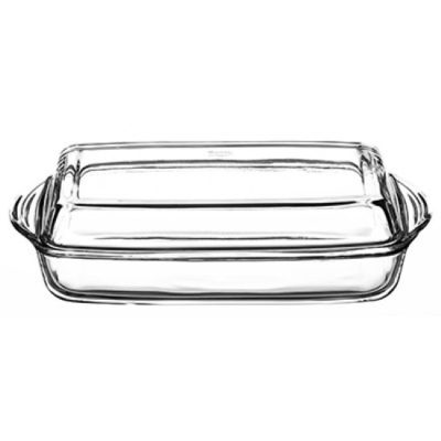 Refractaria rectangular Borcam con tapa 1950 c.c.