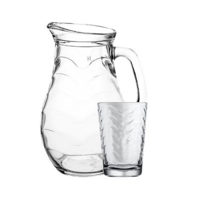 Set Jarra Toros con 6 vasos