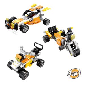 Carro para construir 3 en 1 de 146 piezas
