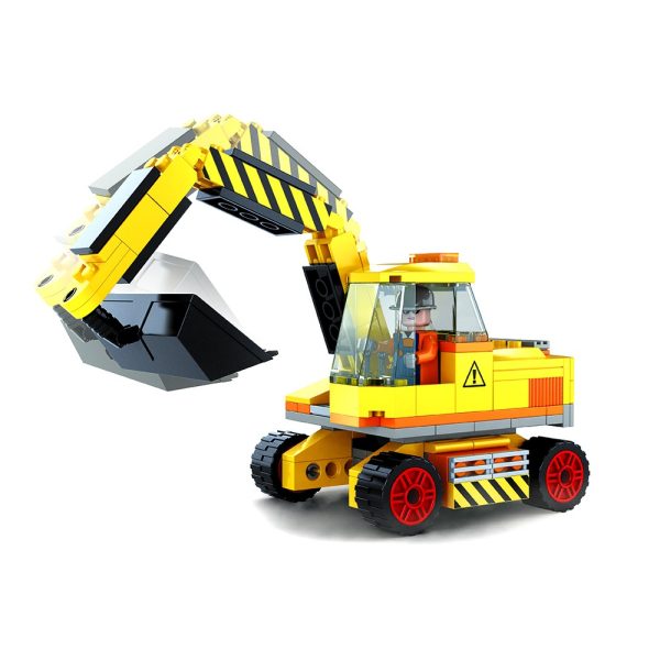 JUGUETE DE CONSTRUCCIÓN EXCAVADORA 176PCS - Image 2