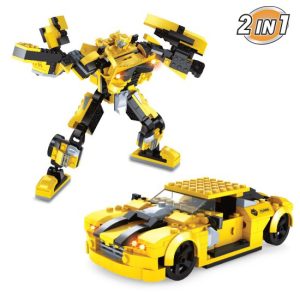 Robot para construir 2 en 1 de 244 piezas