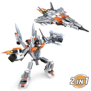 Robot para construir 2 en 1 de 329 piezas