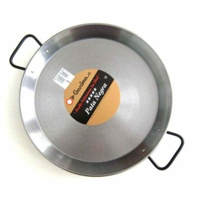 PAELLERA INDUCCION PULIDA 30 CMS