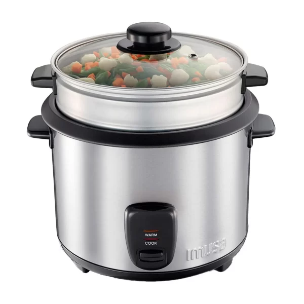 Olla arrocera IMUSA 10 tazas acero inox