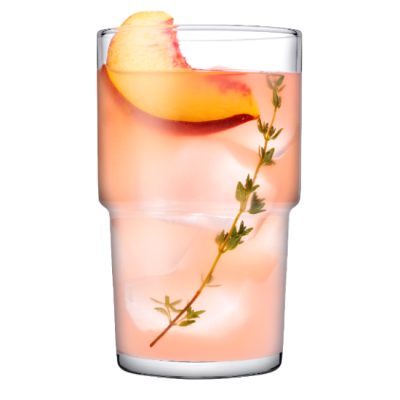 Set  de  6  Vasos  Bebida  larga  apilable Hill 440cc 15 oz