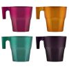 Set  de  4 Mug  casabalca metalico  colores tropic surtidos  70 cc 2 1/4 oz - Image 2